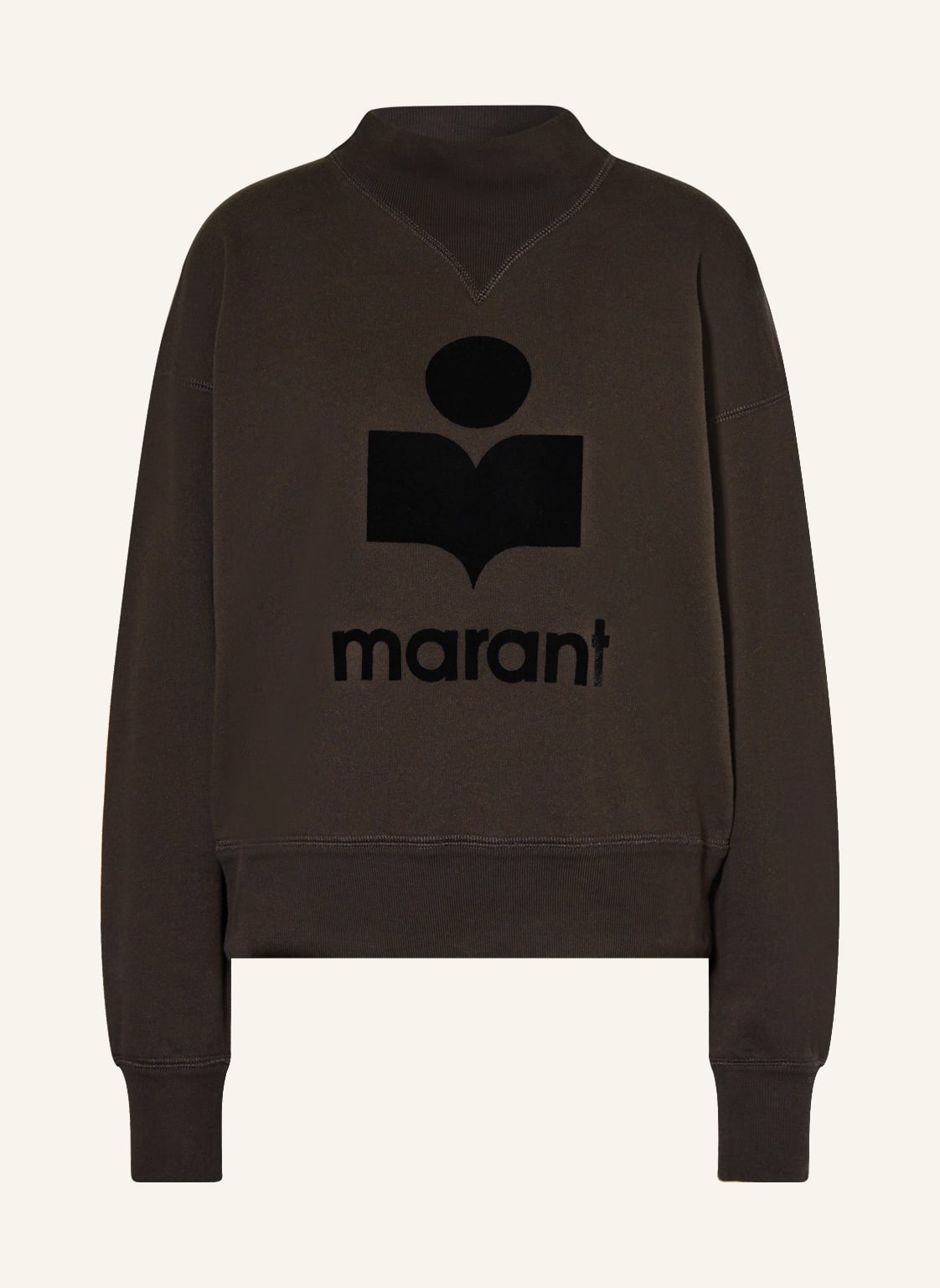 Marant Étoile Sweatshirt Moby schwarz von MARANT ÉTOILE