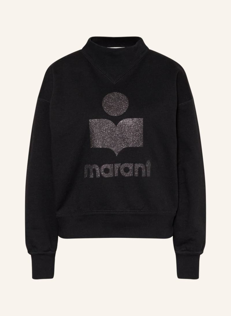 Marant Étoile Sweatshirt Moby schwarz von MARANT ÉTOILE