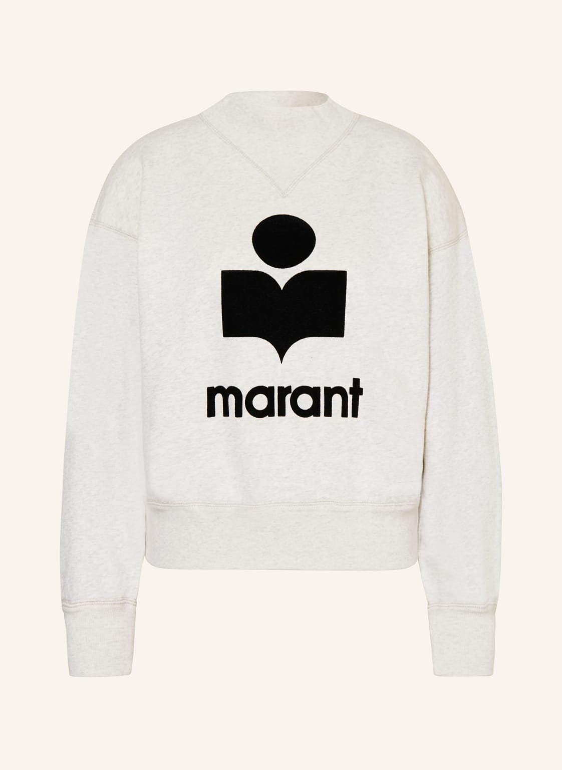 Marant Étoile Sweatshirt Moby weiss von MARANT ÉTOILE