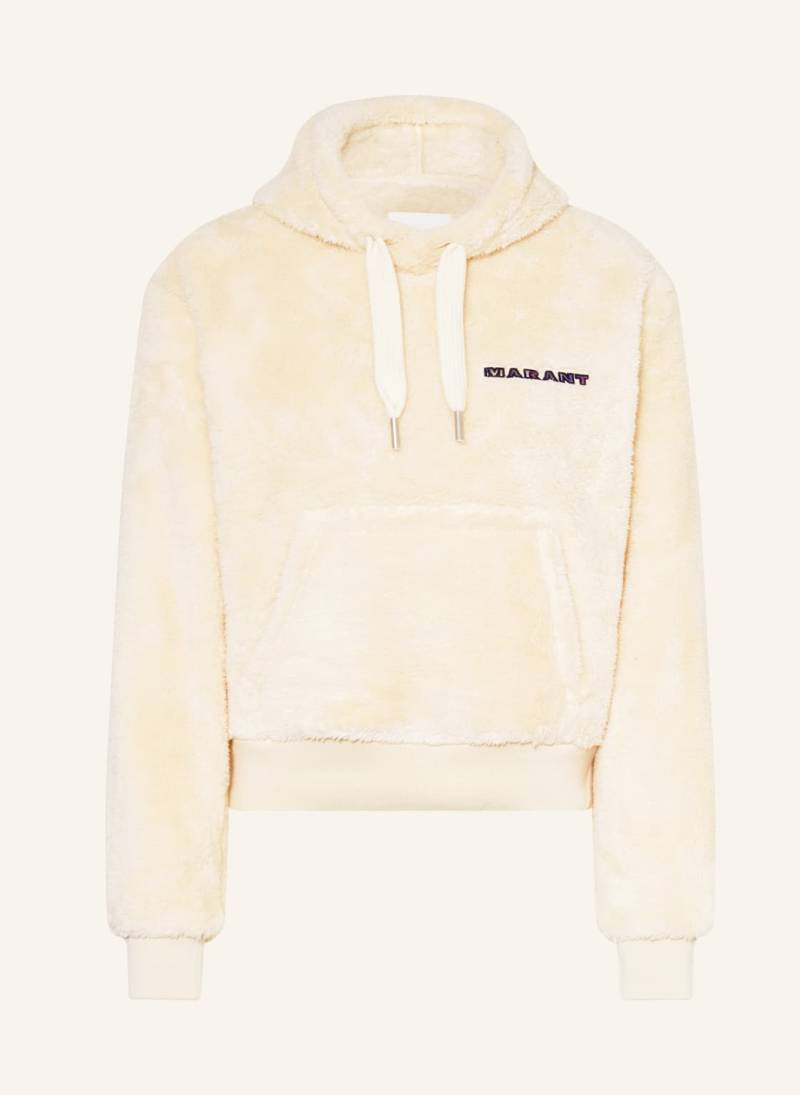 Marant Étoile Teddyfell-Hoodie Maeva-Ga weiss von MARANT ÉTOILE