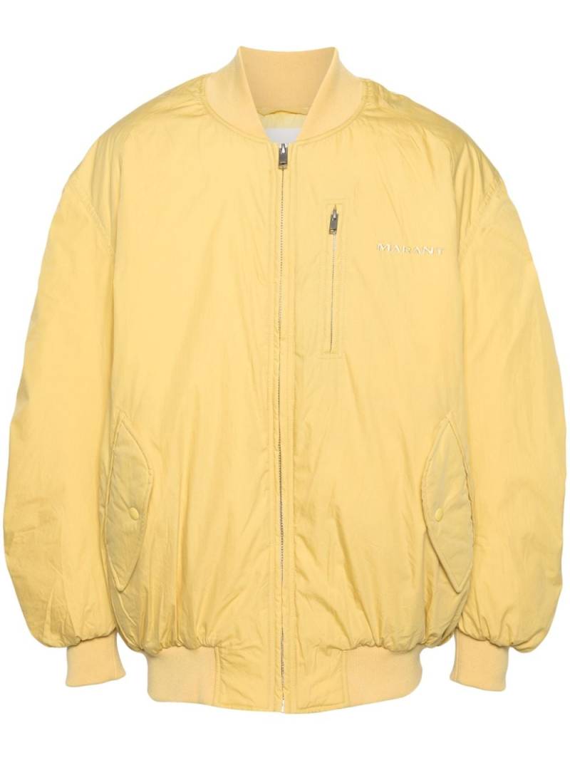 MARANT Bakya padded bomber jacket - Yellow von MARANT