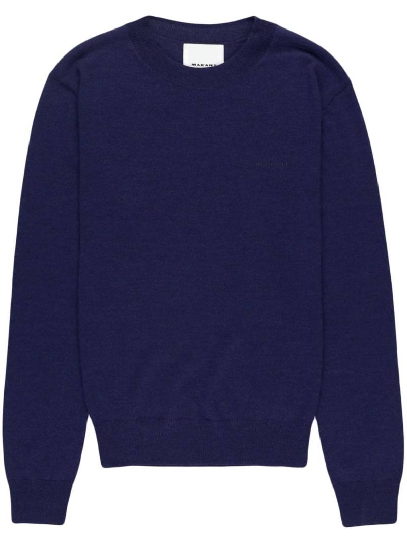 MARANT Besile merino blend jumper - Blue von MARANT