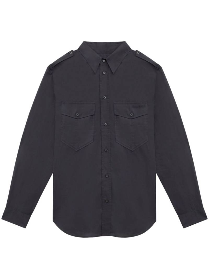 MARANT Cesar cotton shirt - Black von MARANT