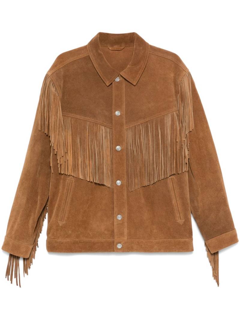 MARANT Frann leather jacket - Brown von MARANT