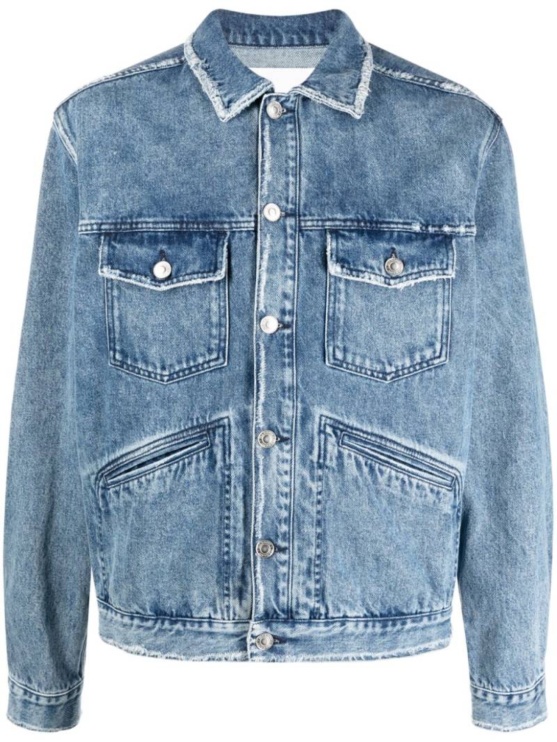 MARANT Jango logo-embroidered denim jacket - Blue von MARANT