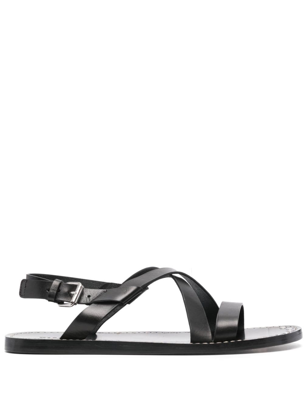 MARANT Jiwon leather sandals - Black von MARANT