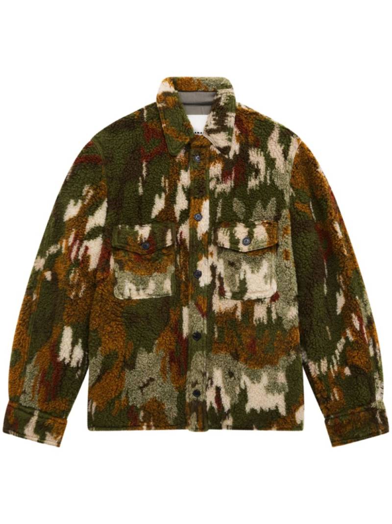 MARANT Kervon shirt jacket - Green von MARANT