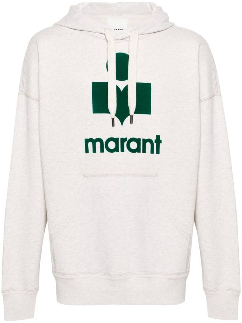 MARANT Miley logo-print hoodie - Neutrals von MARANT