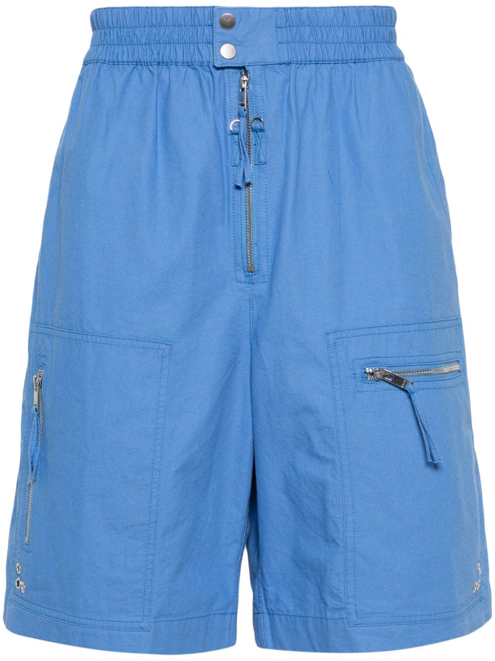 MARANT Nahlan cotton cargo shorts - Blue von MARANT