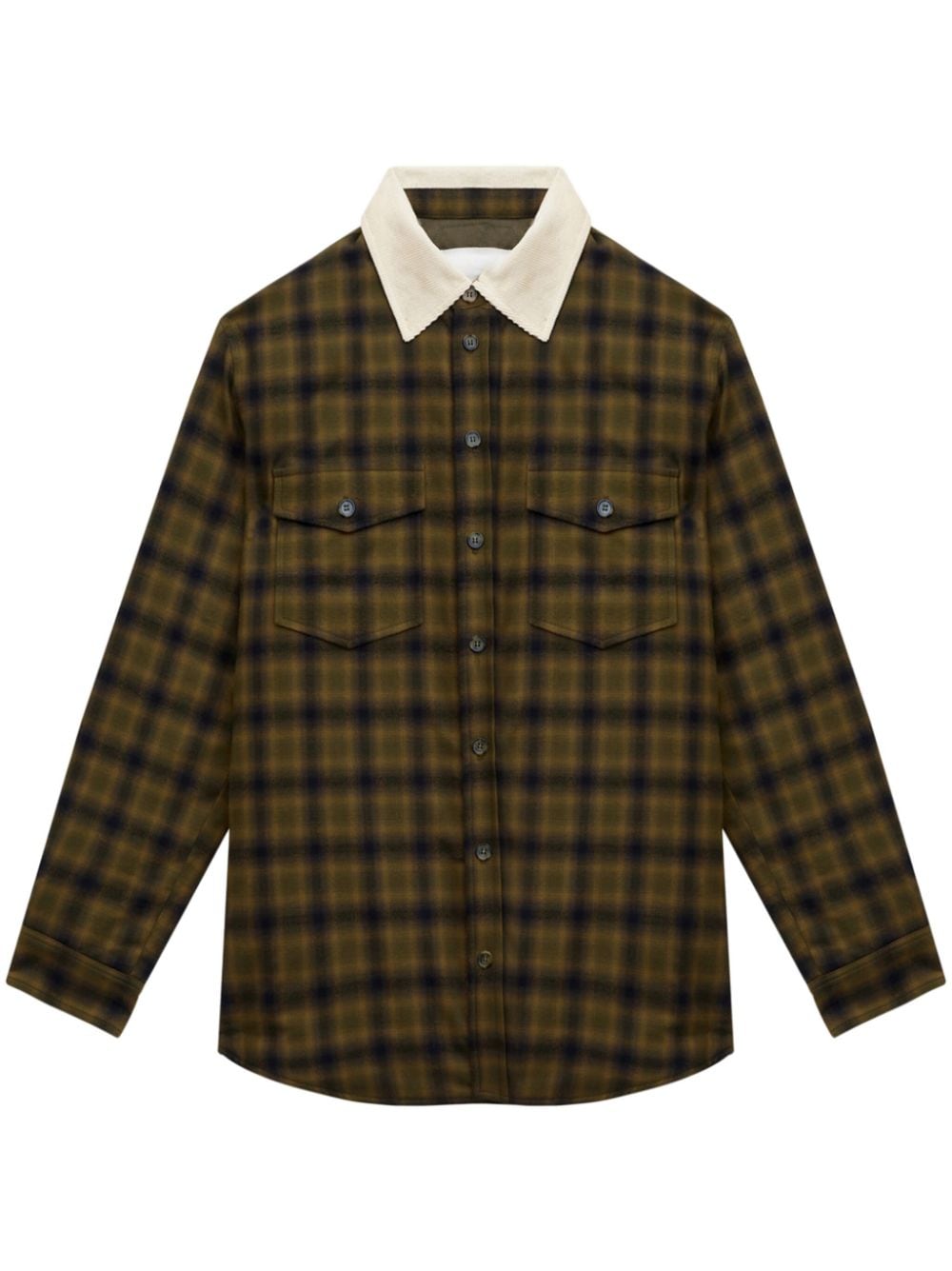 MARANT Steeve shirt jacket - Green von MARANT