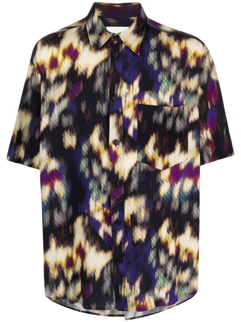 MARANT Vabilio abstract-print shirt - Black von MARANT