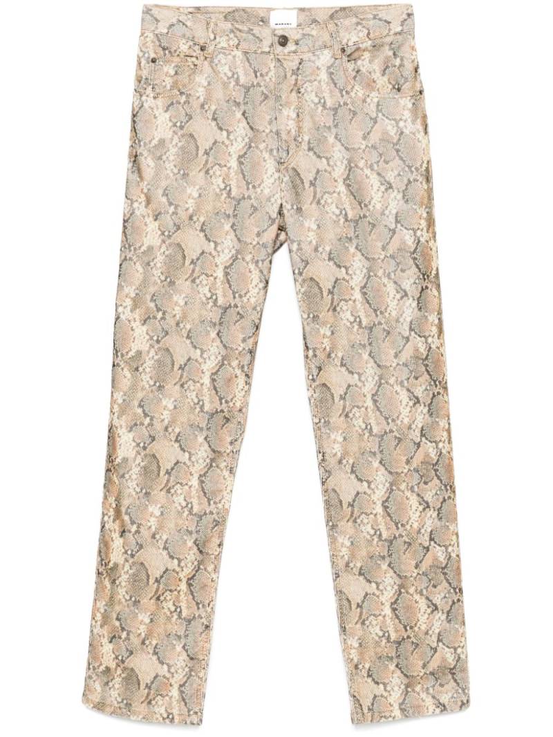 MARANT Vaughan trousers - Neutrals von MARANT