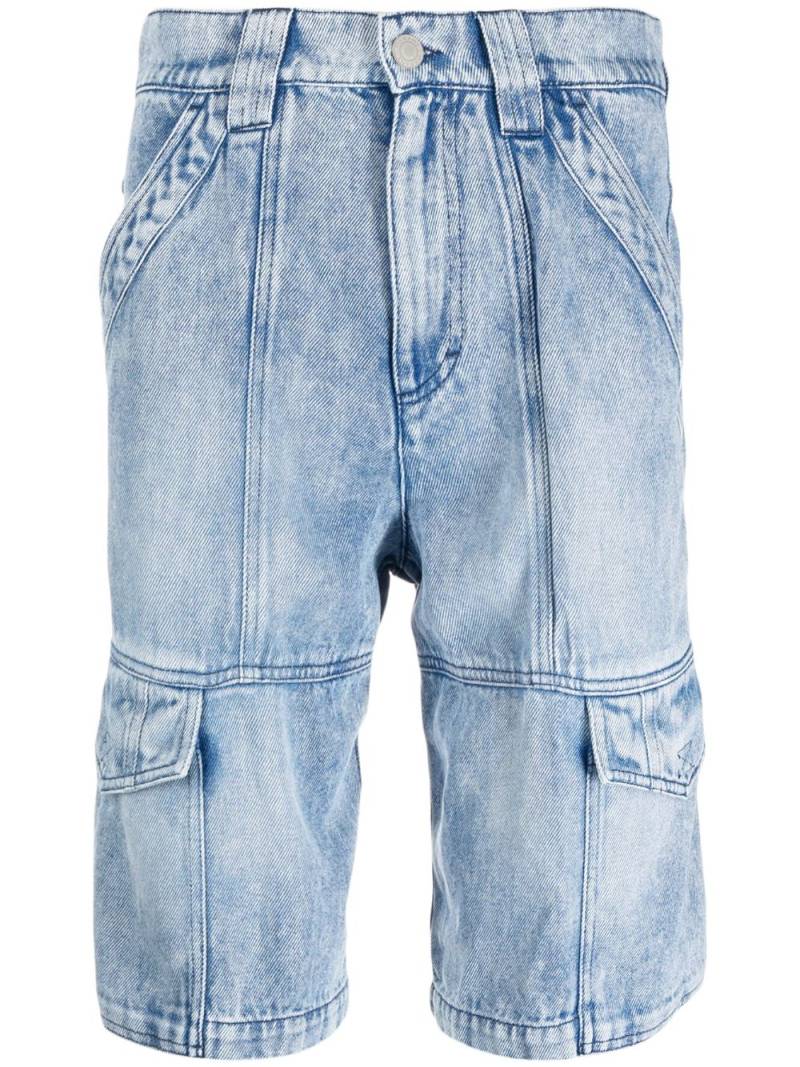 MARANT denim cargo shorts - Blue von MARANT