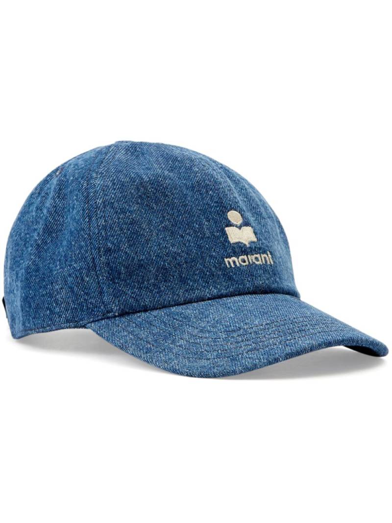 MARANT logo-embroidered cap - Blue von MARANT