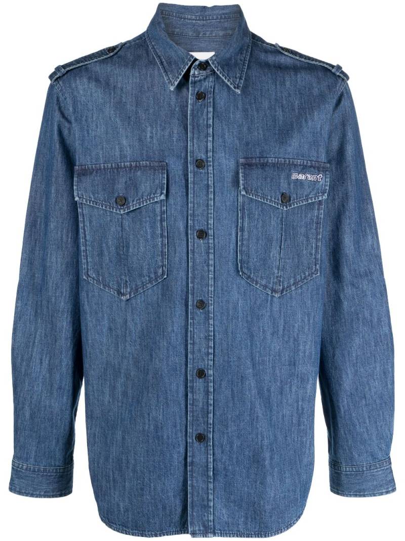 MARANT Taily denim shirt - Blue von MARANT