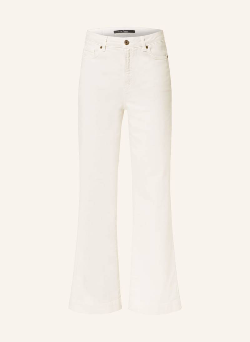 Marc Aurel Flared Jeans weiss von MARC AUREL