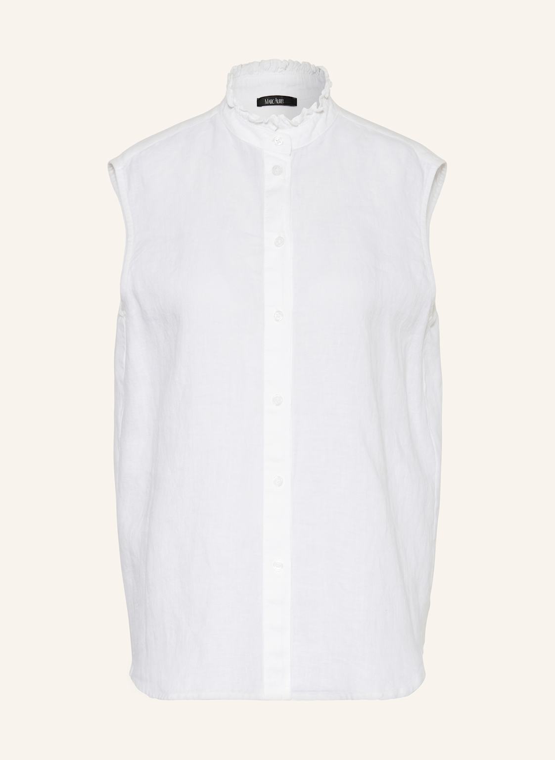 Marc Aurel Leinenbluse weiss Marc Aurel Leinenbluse weiss von MARC AUREL
