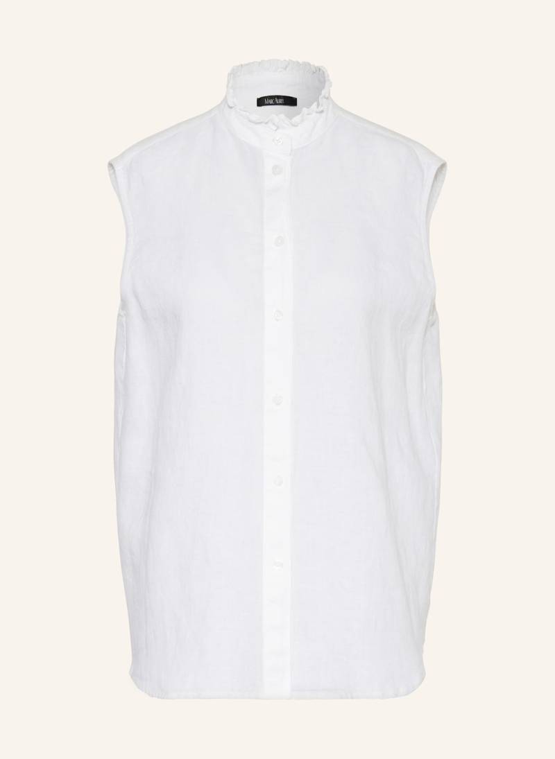 Marc Aurel Leinenbluse weiss von MARC AUREL