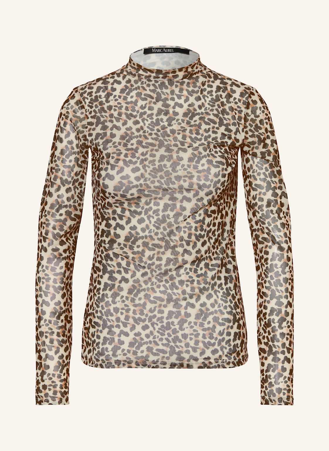Marc Aurel Longsleeve Aus Mesh beige Marc Aurel Longsleeve Aus Mesh beige von MARC AUREL
