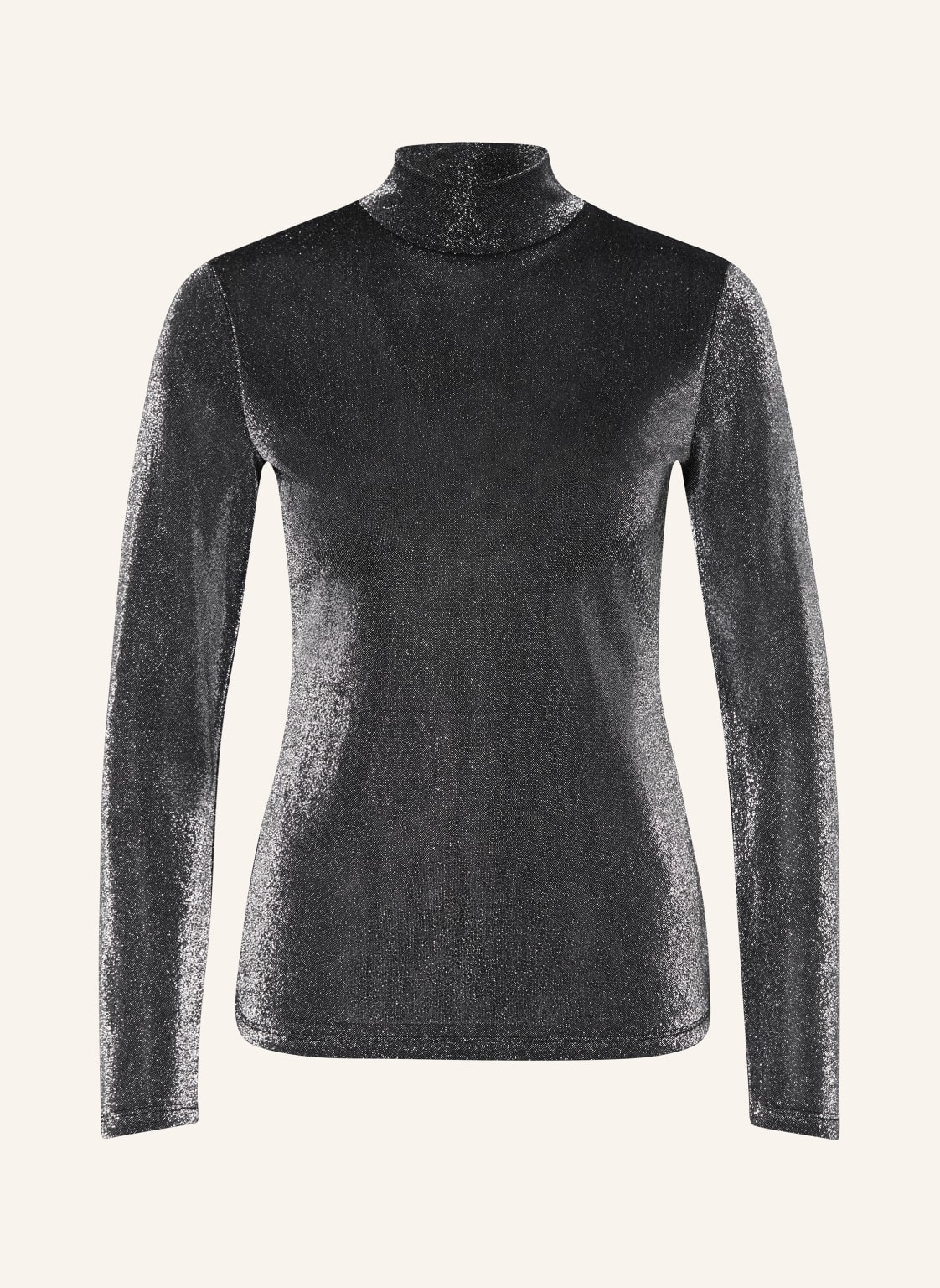 Marc Aurel Longsleeve Mit Glitzergarn schwarz von MARC AUREL