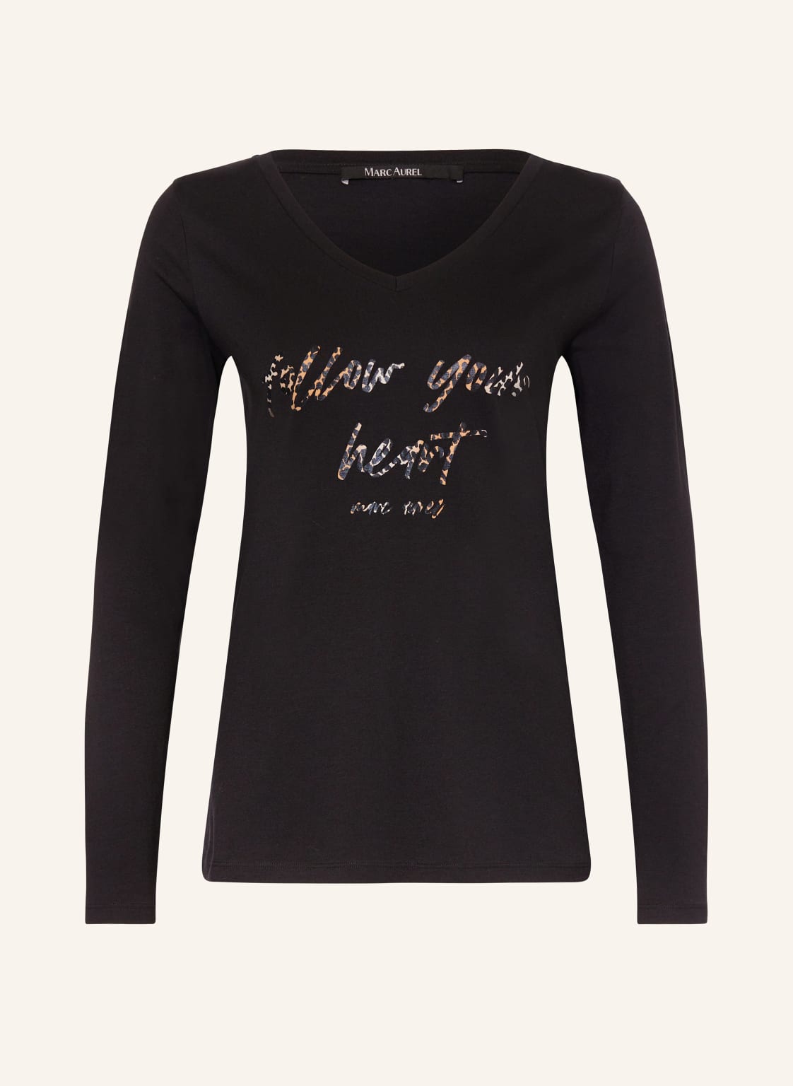 Marc Aurel Longsleeve schwarz von MARC AUREL