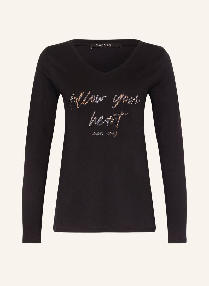 Marc Aurel Longsleeve schwarz von MARC AUREL