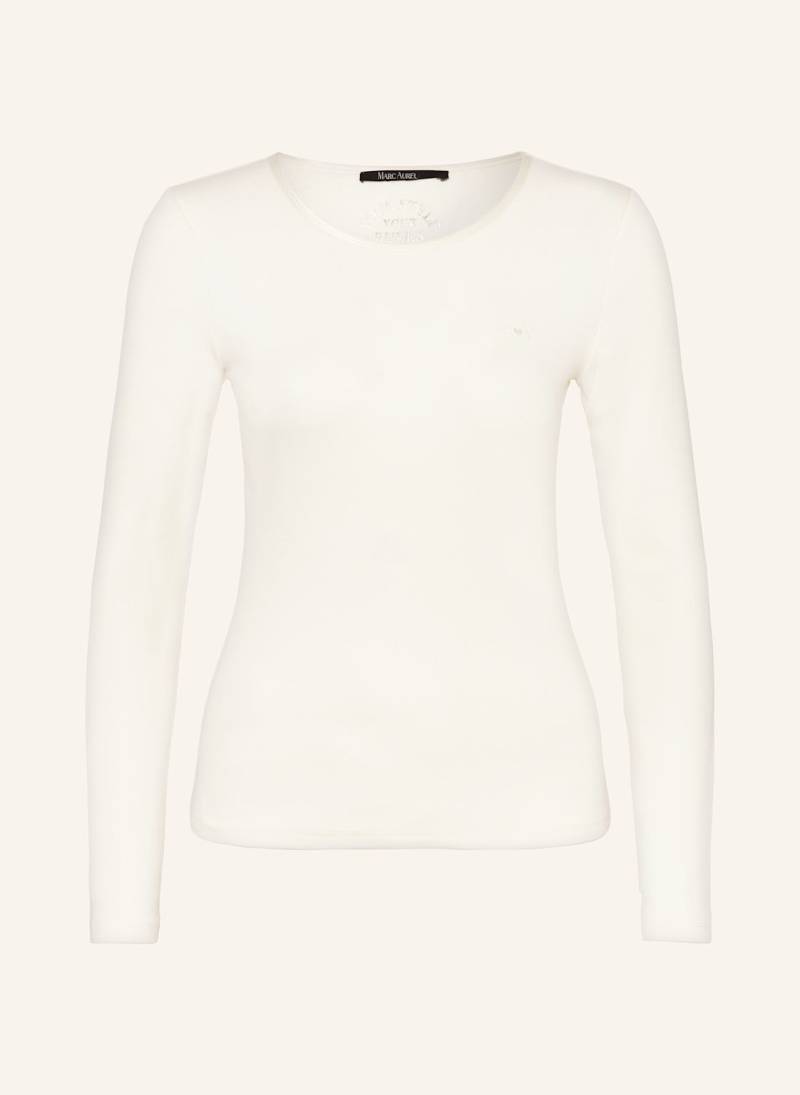 Marc Aurel Longsleeve weiss von MARC AUREL