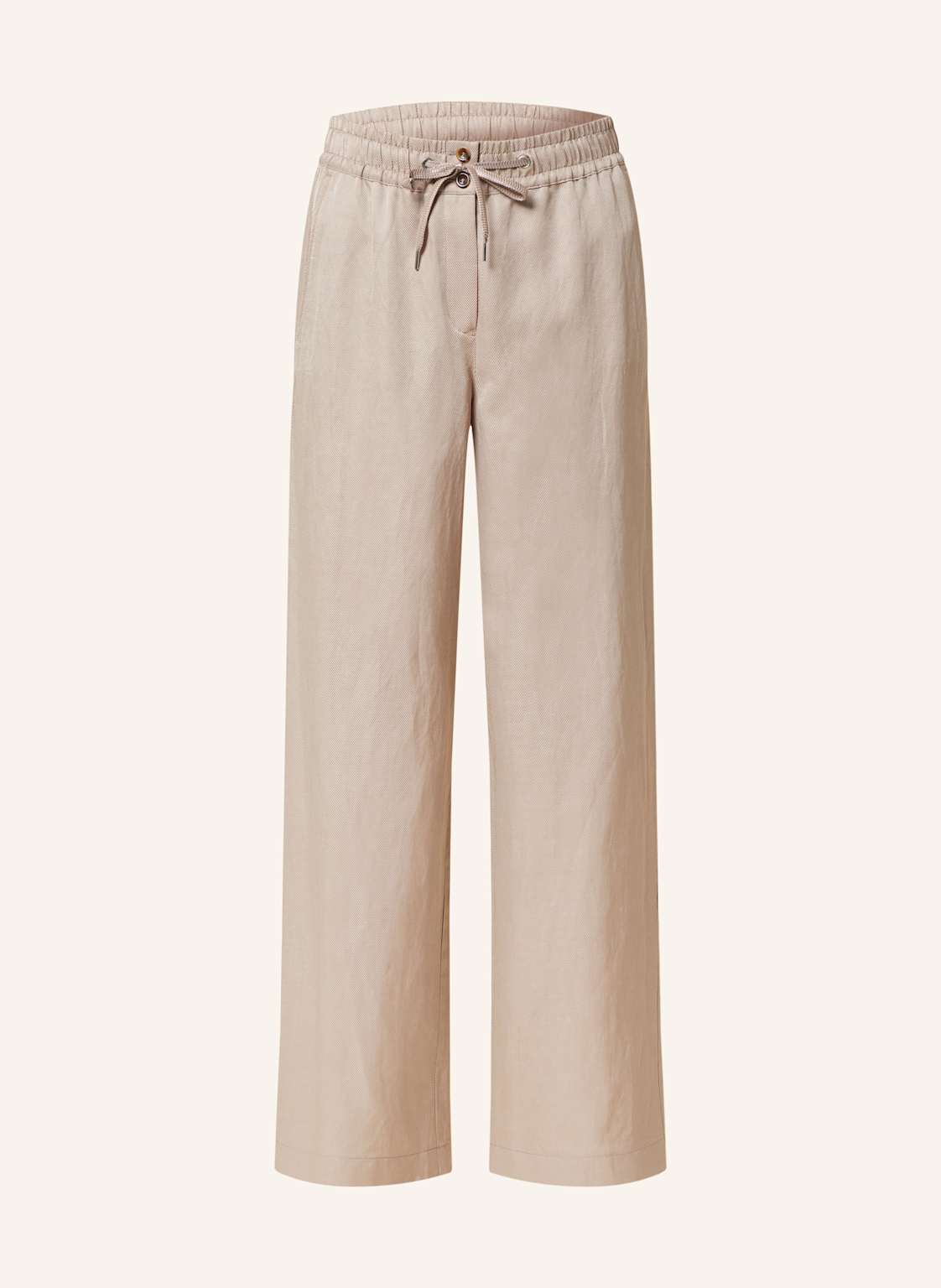 Marc Aurel Marlenehose Aus Satin beige Marc Aurel Marlenehose Aus Satin beige von MARC AUREL