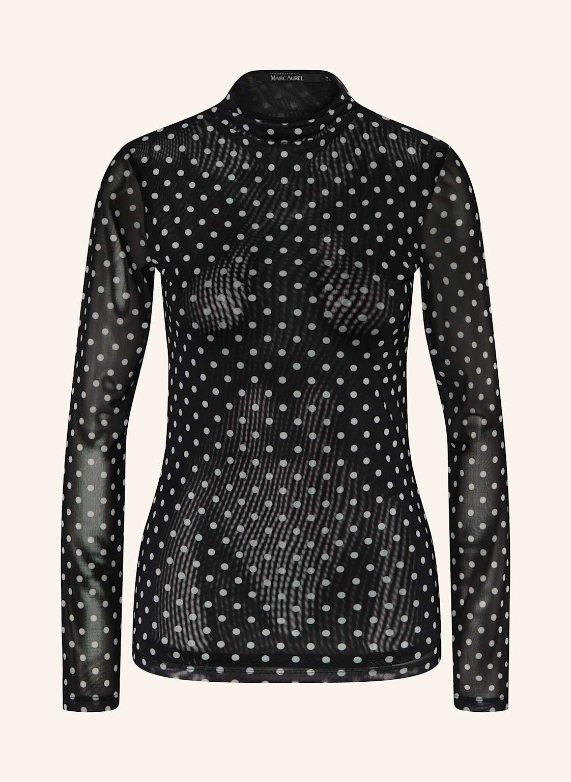 Marc Aurel Mesh-Blusenshirt schwarz Marc Aurel Mesh-Blusenshirt schwarz von MARC AUREL