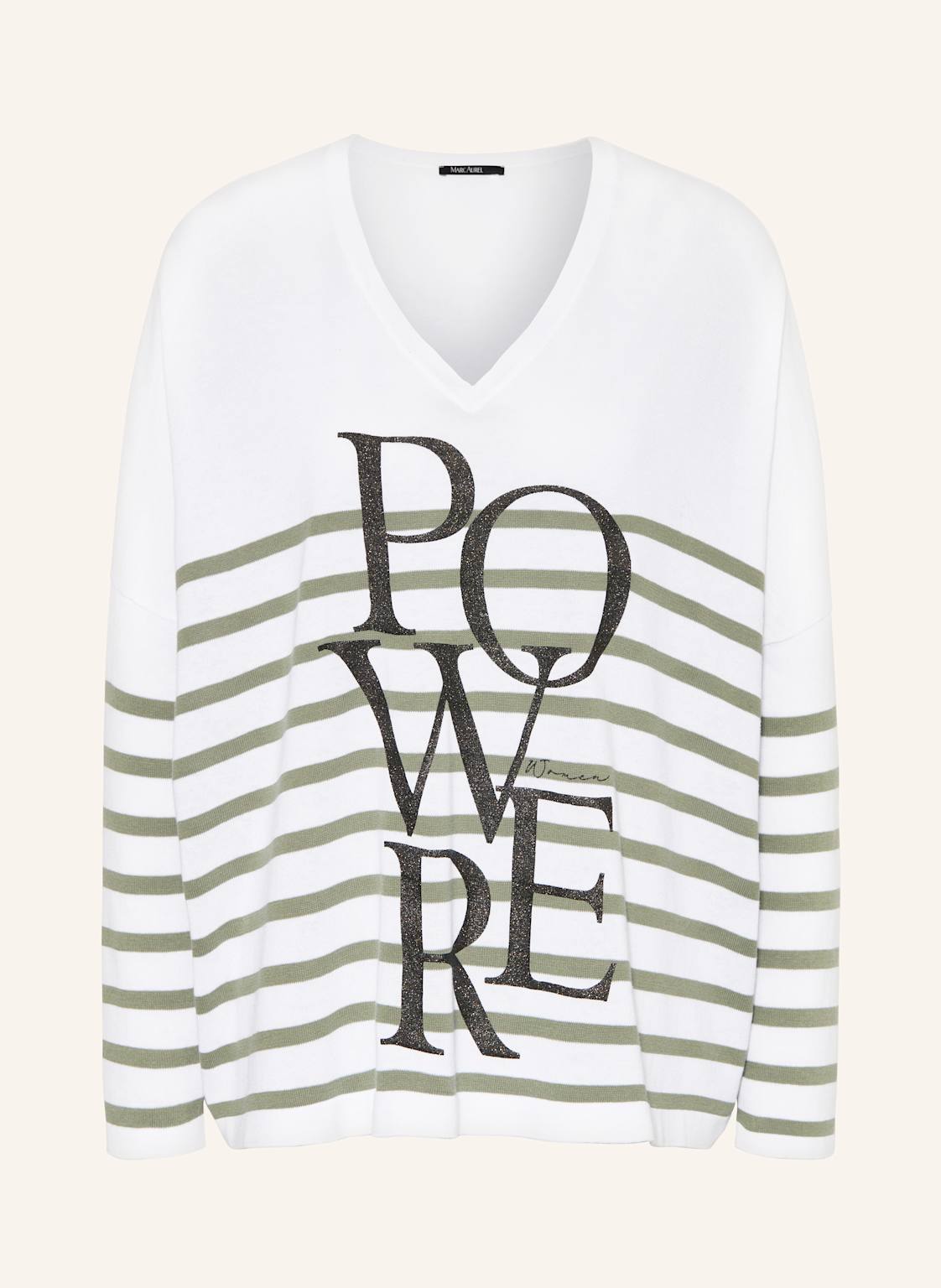 Marc Aurel Oversized-Pullover weiss Marc Aurel Oversized-Pullover weiss von MARC AUREL