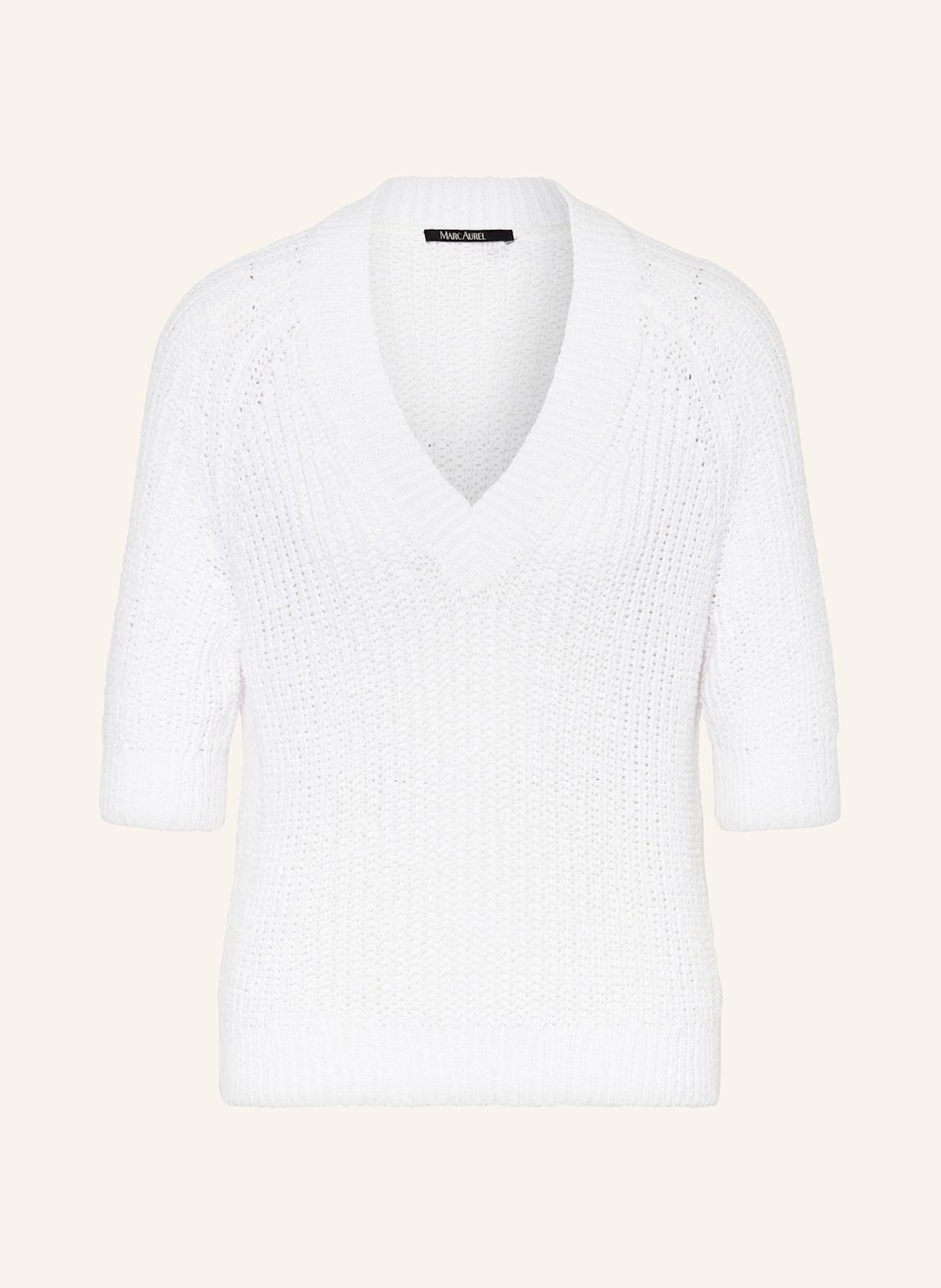 Marc Aurel Pullover Mit 3/4-Arm weiss Marc Aurel Pullover Mit 3/4-Arm weiss von MARC AUREL