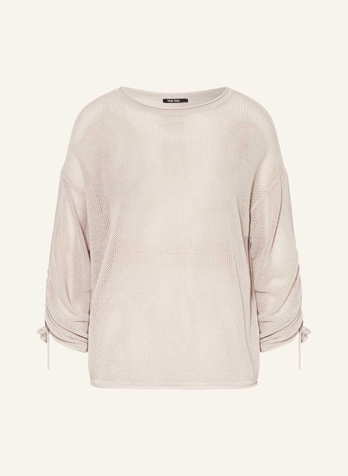 Marc Aurel Pullover Mit Glitzergarn beige von MARC AUREL