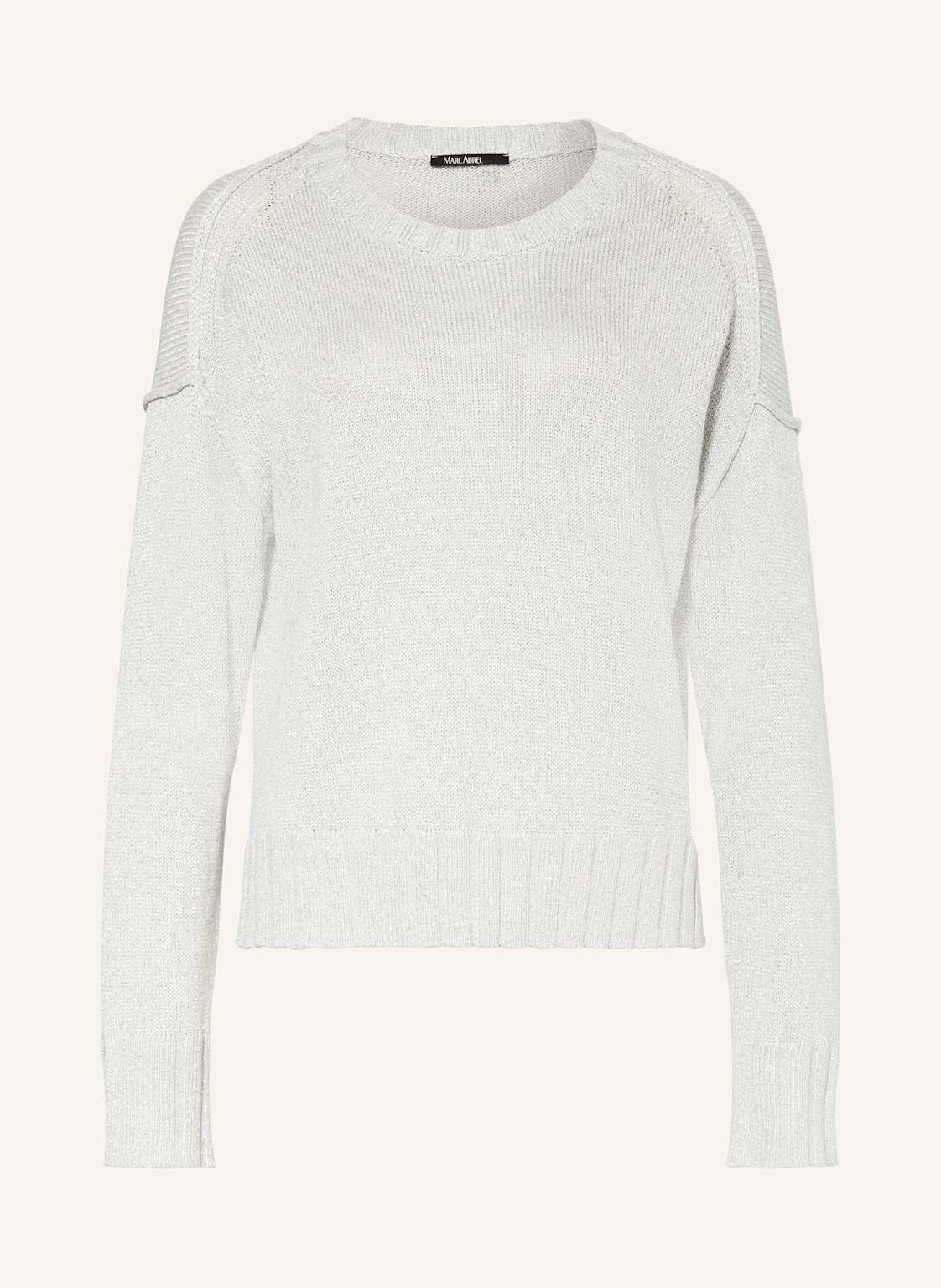 Marc Aurel Pullover Mit Glitzergarn silber Marc Aurel Pullover Mit Glitzergarn silber von MARC AUREL
