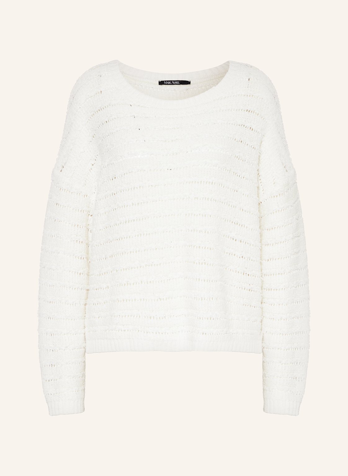 Marc Aurel Pullover Mit Pailletten beige Marc Aurel Pullover Mit Pailletten beige von MARC AUREL