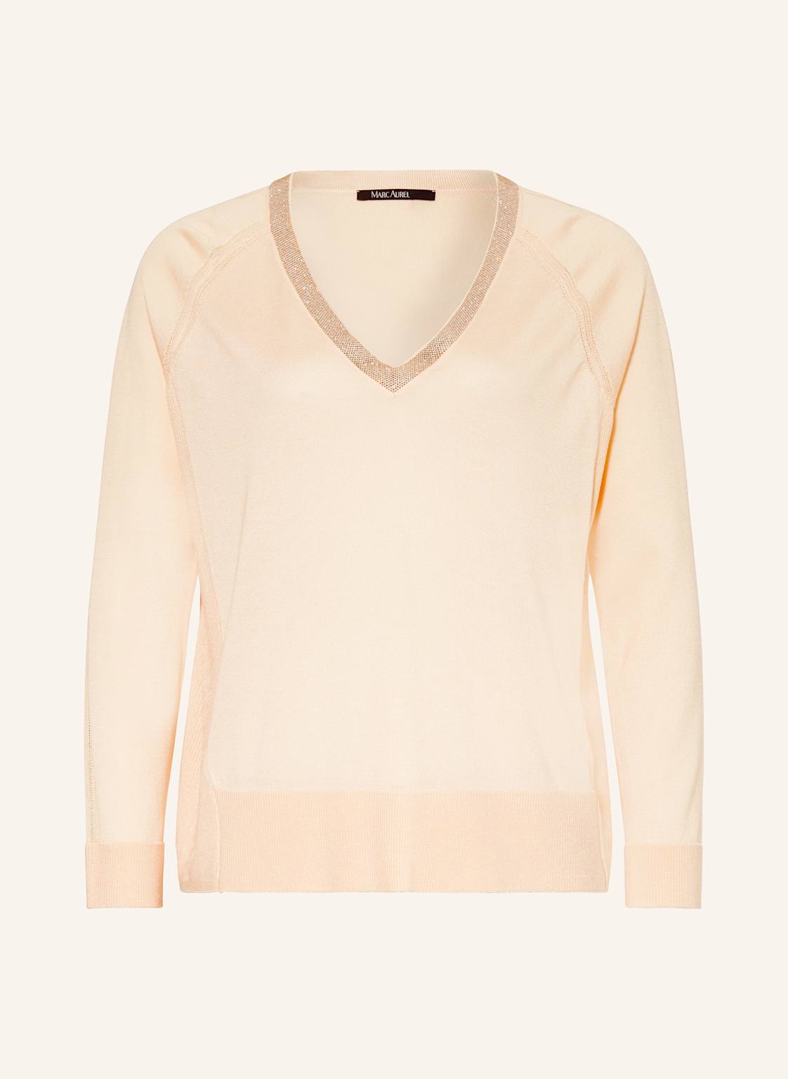 Marc Aurel Pullover Mit Schmucksteinen rosa Marc Aurel Pullover Mit Schmucksteinen rosa von MARC AUREL