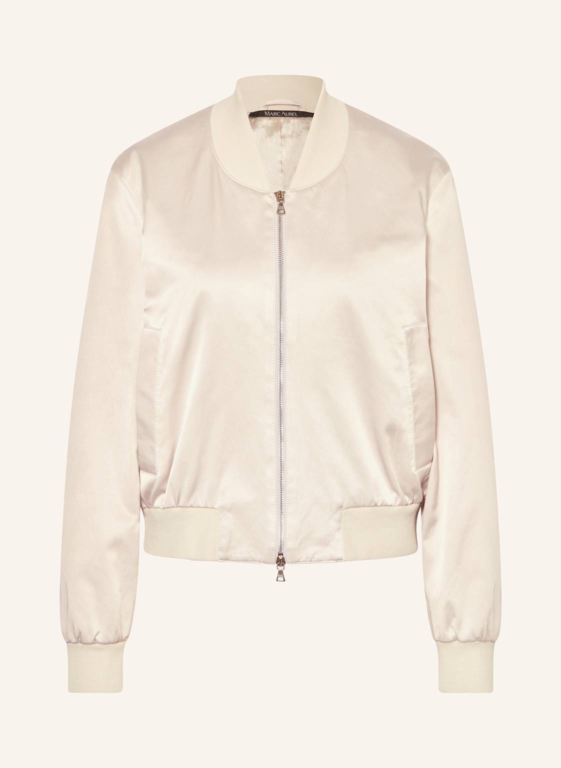 Marc Aurel Satinblouson beige von MARC AUREL