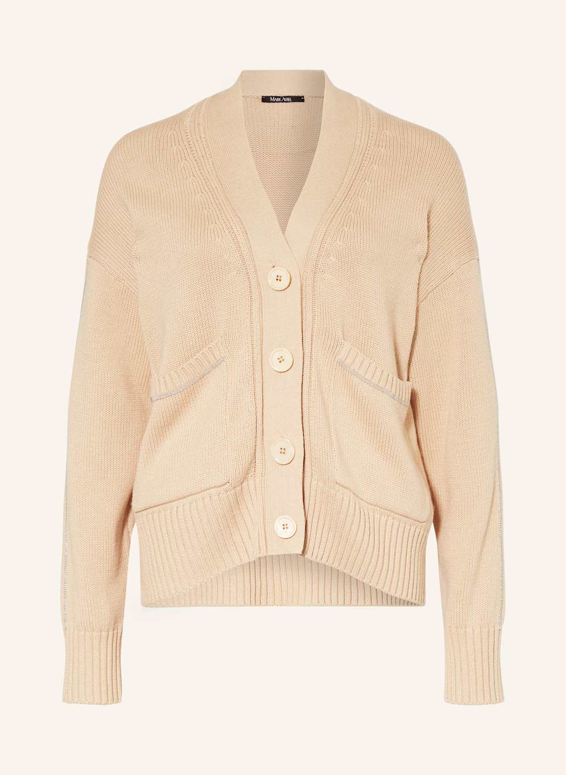 Marc Aurel Strickjacke beige von MARC AUREL