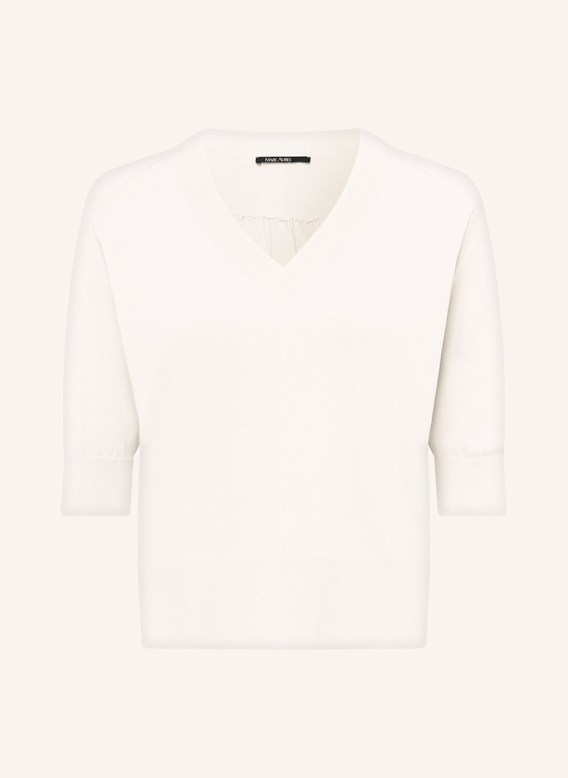 Marc Aurel Strickshirt weiss Marc Aurel Strickshirt weiss von MARC AUREL