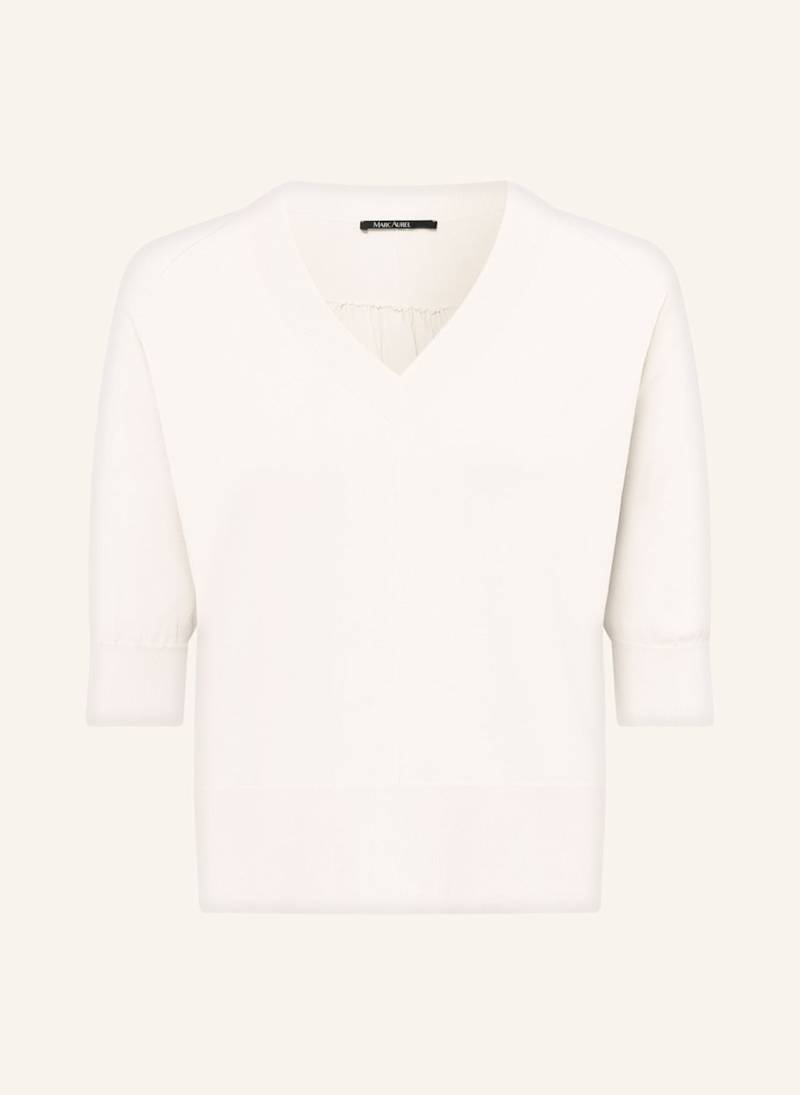 Marc Aurel Strickshirt weiss von MARC AUREL