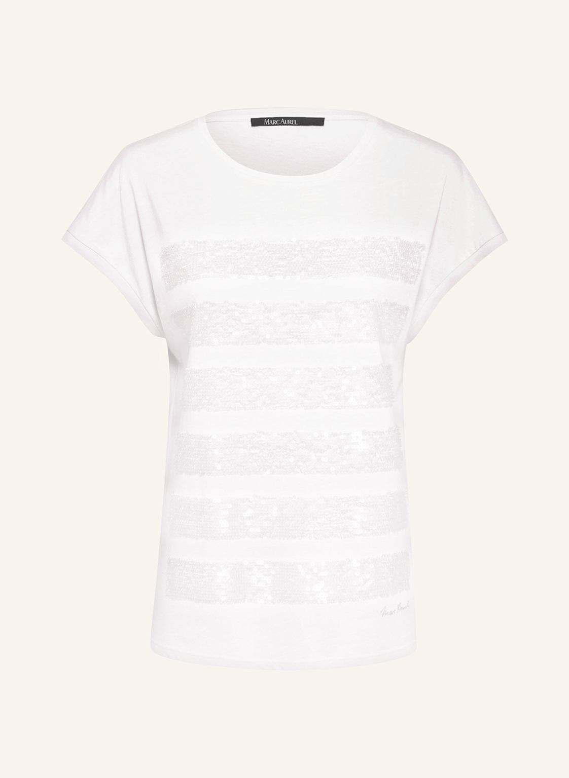 Marc Aurel T-Shirt weiss von MARC AUREL