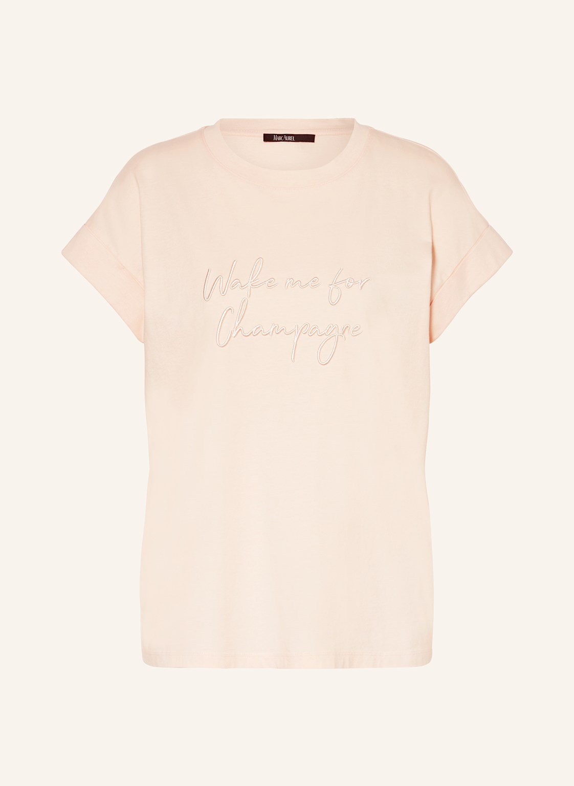 Marc Aurel T-Shirt rosa von MARC AUREL