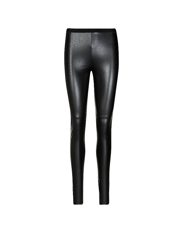 MARC CAIN Leggings in Lederoptik schwarz | 34 von Marc Cain