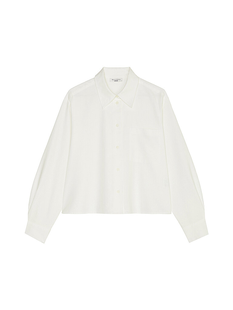 MARC O' POLO DENIM Bluse weiss | L von MARC O' POLO DENIM