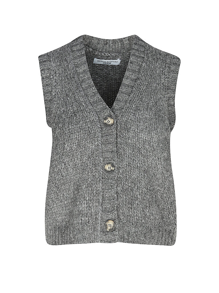 MARC O' POLO DENIM Gilet  grau | L von MARC O' POLO DENIM