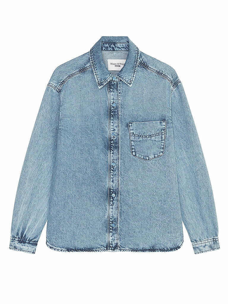 MARC O' POLO DENIM Jeansbluse hellblau | L von MARC O' POLO DENIM