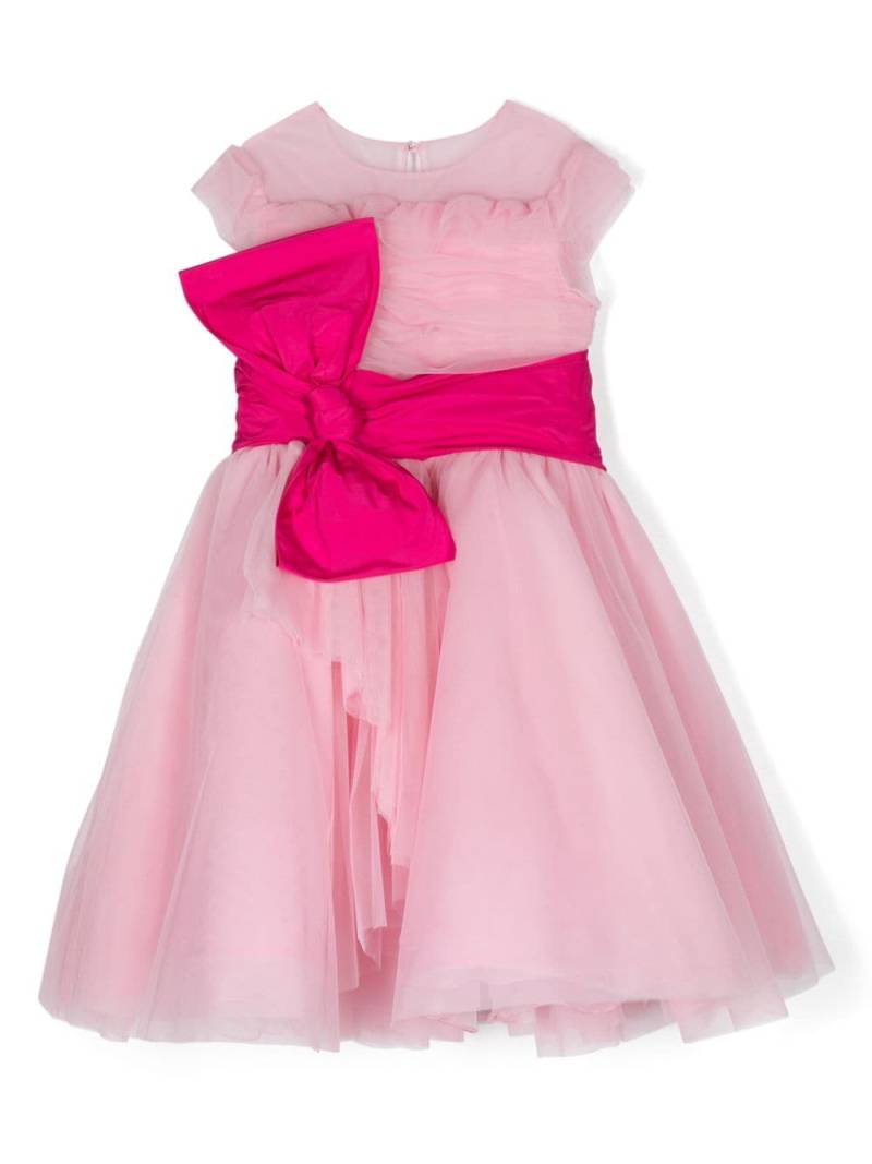 MARCHESA KIDS COUTURE bow-detail tulle dress - Pink von MARCHESA KIDS COUTURE