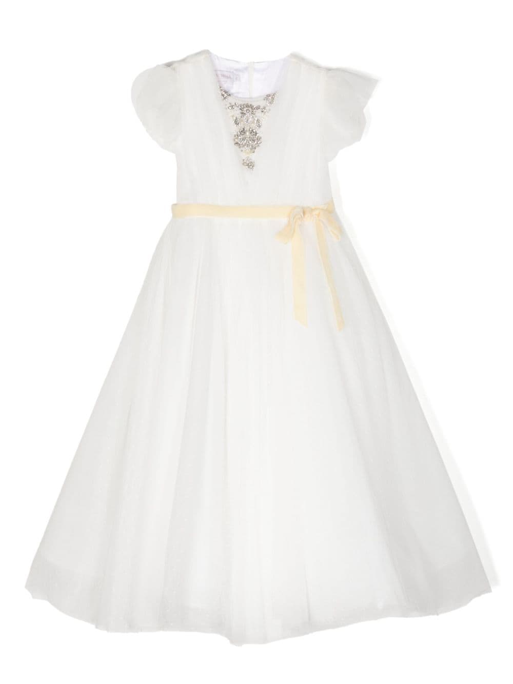 MARCHESA KIDS COUTURE crystal-embellished tulle gown - Black von MARCHESA KIDS COUTURE