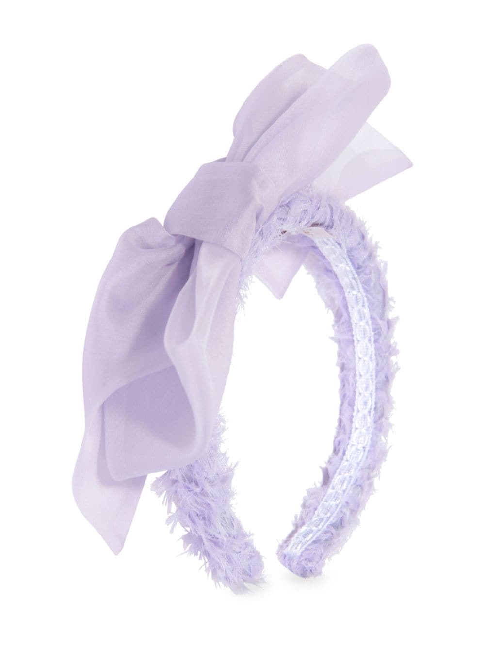 MARCHESA KIDS COUTURE emellished bow headband - Purple von MARCHESA KIDS COUTURE