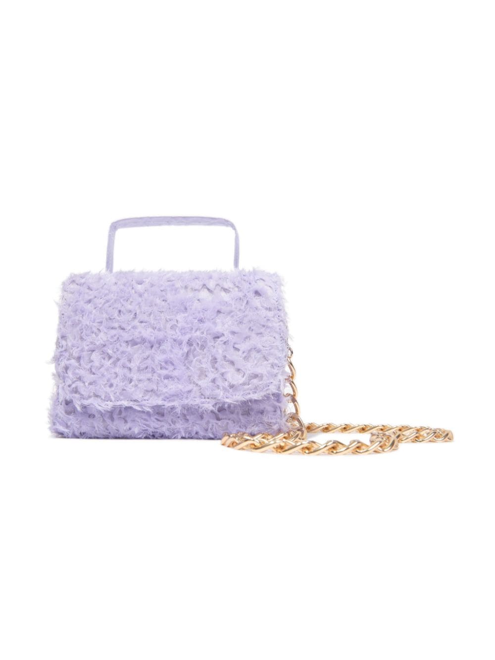 MARCHESA KIDS COUTURE frayed crossbody bag - Purple von MARCHESA KIDS COUTURE