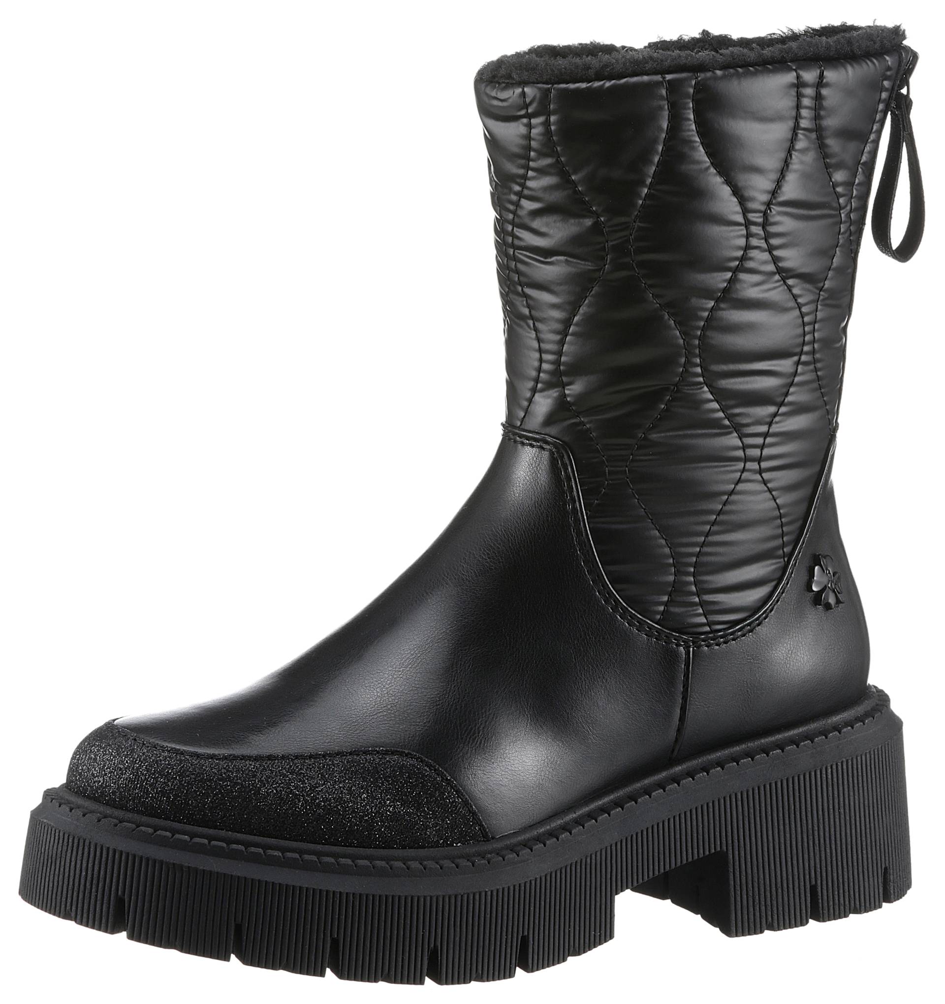 MARCO TOZZI by GMK Winterboots »TORIA«, Blockabsatz, Plateau, Winterstiefelette mit TEX-Ausstattung von MARCO TOZZI by GMK